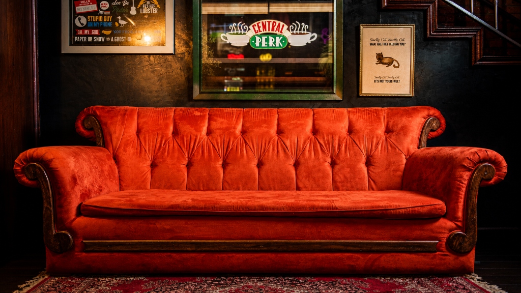 The House Food & Fun - Cenário Oficial Sofá de Friends Central Perk
